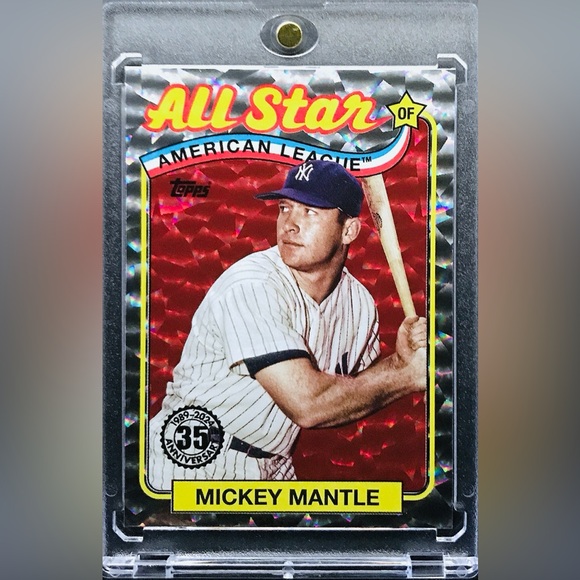 Mickey Mantle - 2024 Topps '89 Topps All Star Foil #89ASB-48 - Picture 1 of 2